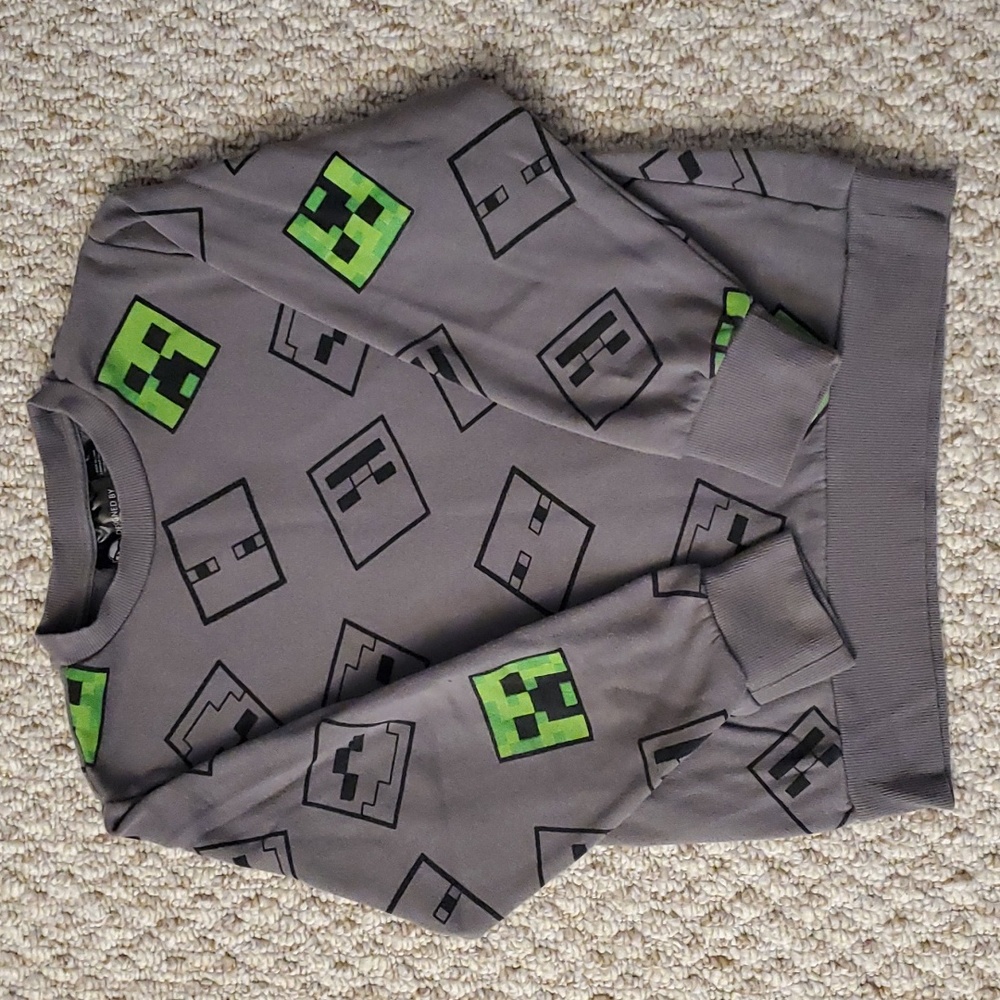 Minecraft boys sweatshirt